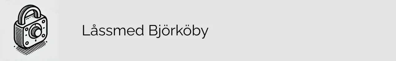 Låssmed Björköby