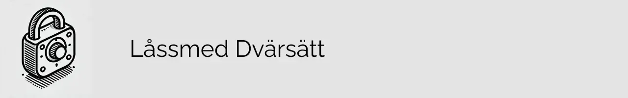 Låssmed Dvärsätt