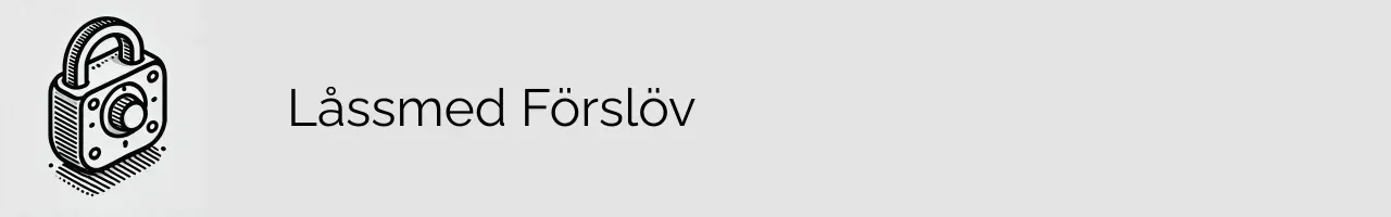 Låssmed Förslöv
