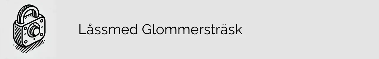 Låssmed Glommersträsk