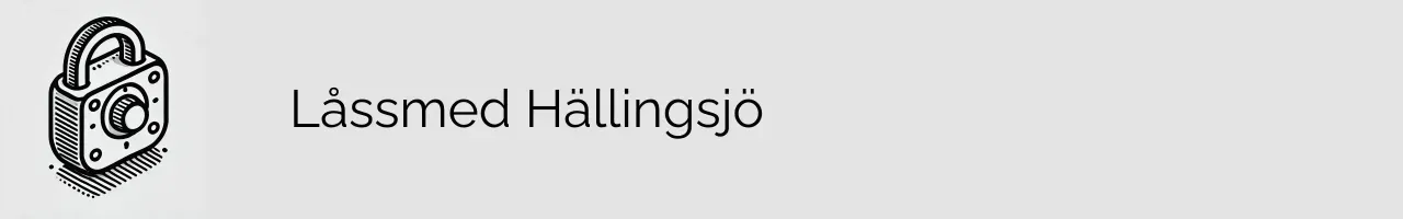 Låssmed Hällingsjö