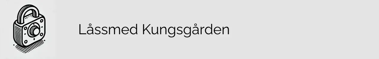 Låssmed Kungsgården