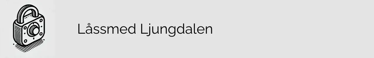 Låssmed Ljungdalen